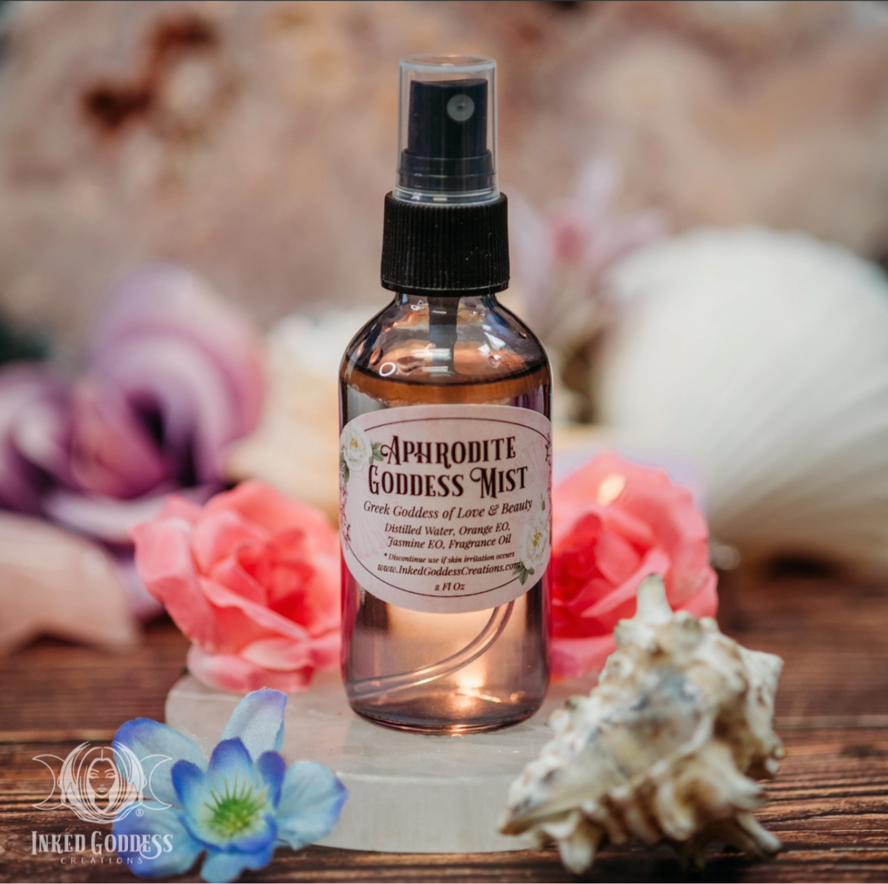 Aphrodite Goddess Mist – Invoke Love & Beauty ✨