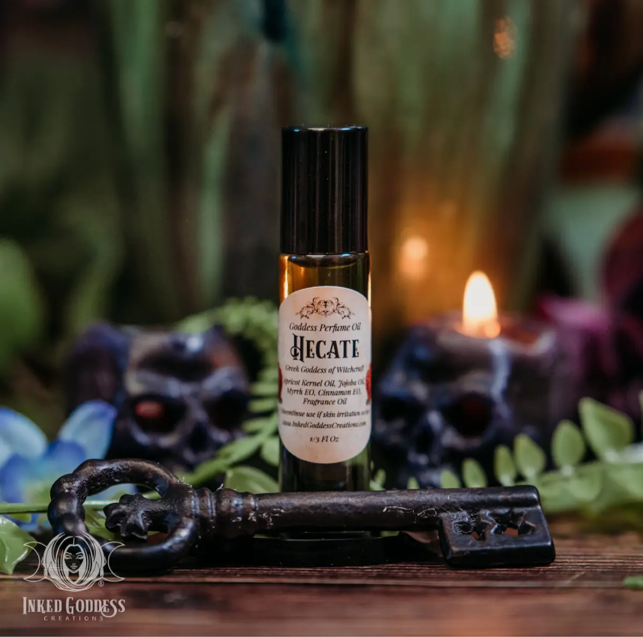 Hecate Goddess Perfume Oil – Protection, Magick & Prophecy (1/3 oz)