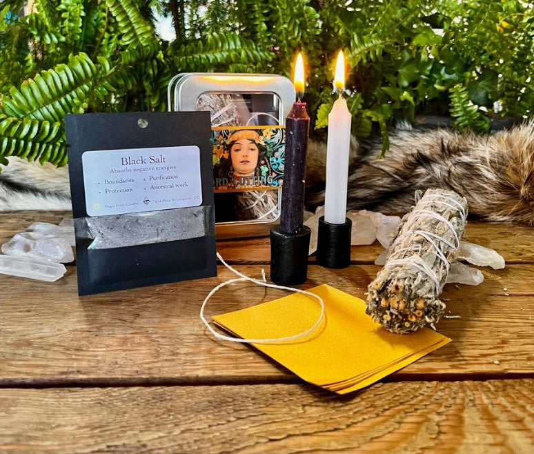 ✂️🖤 Cord Cutting & Banishing Ritual Kit 🖤✂️