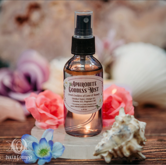 Aphrodite Goddess Mist – Invoke Love & Beauty ✨